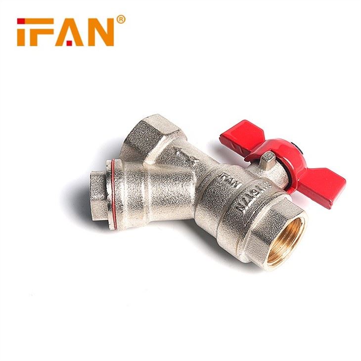 Brass Buttefly Filter Valve